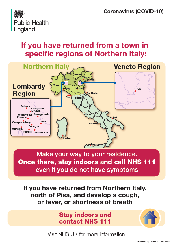 Coronavirus map of italy Coronavirus map of italy